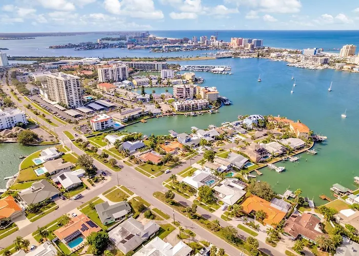 Clearwater Waterfront Modern 4bd 2big Open Loft 4bt With Pool Boat Deck Sleep 15 Ferienhaus