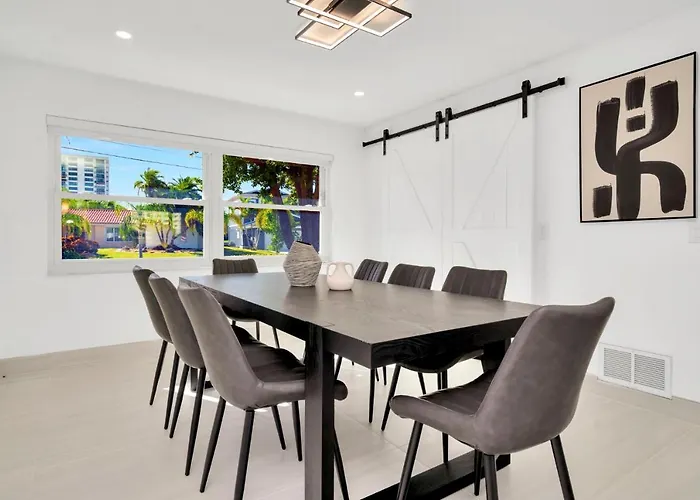 Ferienhaus Clearwater Waterfront Modern 4bd 2big Open Loft 4bt With Pool Boat Deck Sleep 15