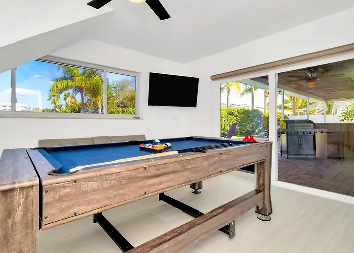 Clearwater Waterfront Modern 4bd 2big Open Loft 4bt With Pool Boat Deck Sleep 15 Ferienhaus *