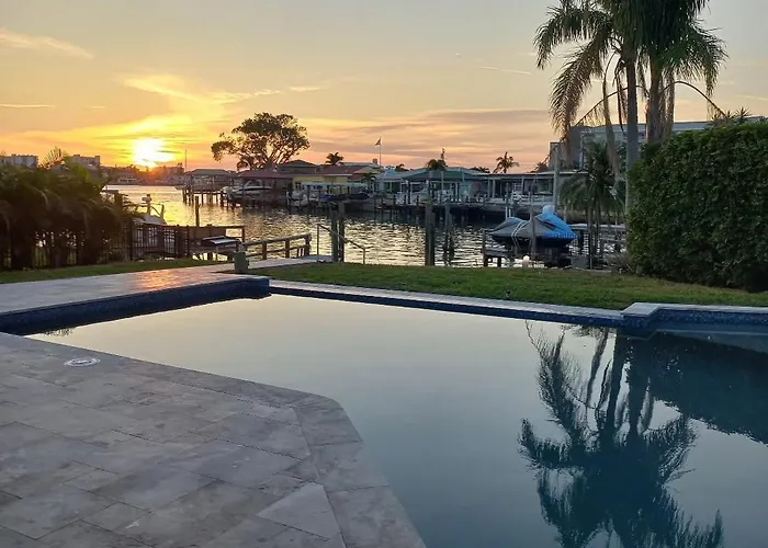 Clearwater Waterfront Modern 4bd 2big Open Loft 4bt With Pool Boat Deck Sleep 15 Ferienhaus *